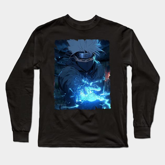 HATAKE KAKASHI MERCH VTG Long Sleeve T-Shirt by xsmilexstd